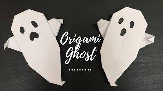 [DIY]Origami Ghost / Paper Crafts For School/ Halloween Crafts For Kids/Halloween Crafts With Paper