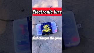 Testing an electronic lure: trophy bass in seconds  #shorts