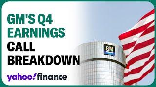 GM stock pops on Q4 results: Yahoo Finance breaks down the earnings call