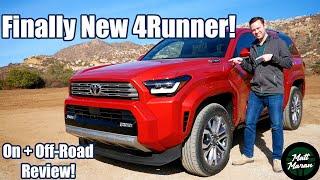 Review: 2025 Toyota 4Runner - FINALLY All-New and Hugely Improved! (+ Hybrid Option!)