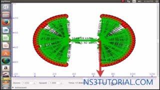 Vascular Network Using NS3 Simulator