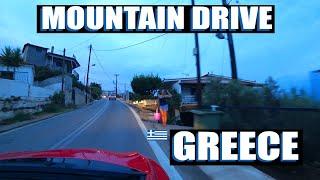 Driving To Ano Akrata - The Well Hidden Greek Mountain Village