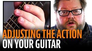 How to Adjust the Action on an Acoustic Guitar