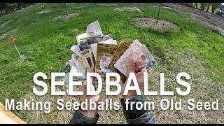 How To Make Seed Balls from Packets of Old See