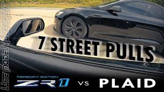 Fereday Edition ZR1 vs. Tesla PLAID