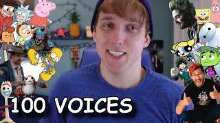 100 VOICE IMPRESSIONS IN 7 MINUTES