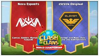 Nova Esports vs eleVen Original| Esl World Championship 2020 |Clash Of Clans Tournament