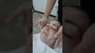 Masaje facial tailandés ‍️🫧 #asmr #massage #masajethai #shorts #short #thaimassage #face