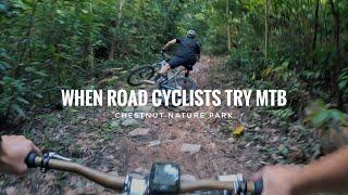 WHEN ROAD CYCLISTS TRY OUT MOUNTAIN BIKING