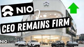 Nio CEO remains firm...