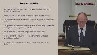 DOOP- EN BELIJDENISDIENST | In de Gouwstraat | Ds. G.J. Baan | 13-10-2024 12:00 uur