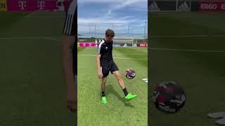 Thomas Muller played with my balls at adidas HQ 