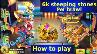 How to get 6000 steeping stones in a brawl | How to Complete Dungeon task for more stepping stones