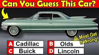 Remember These Classic Cars? How Many Can You Guess Right?