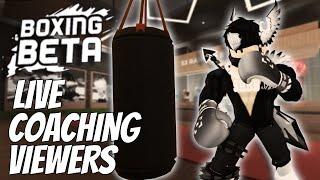 Master Boxing Beta with Live Coaching!  Tips, Tricks & Live Q&A || Roblox Gameplay