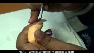 justnail Design Gel Application Instruction 凝膠彩繪應用