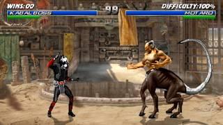 Mortal Kombat SE Mod Fustini Definitive 2024 - CYBER KABAL BOSS Gameplay Playthrough