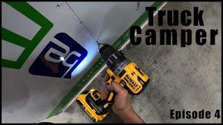 Building truck camper -- Ep. 4: wall framing/beBond