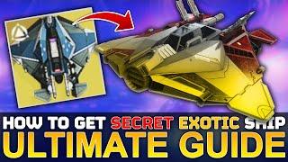 Destiny 2 How To Get SECRET EXOTIC SHIP - Complete Guide / The First Knife / Paracausal Geometries