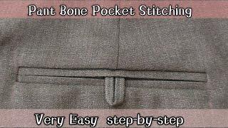 Pant double bone pocket Stitching | Raj Tailor's