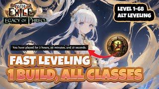 [PoE 3.25] Ultimate One-Button Fast Alt Leveling Build for ALL Classes | Legacy of Phrecia
