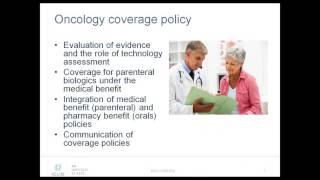 ICLIO eCourse  I-O Biologics  Process and Issues in Setting Coverage Policy