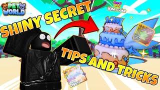 I HATCHED A SHINY SECRET PET In NEW Pet World Update! | Tips And Tricks |