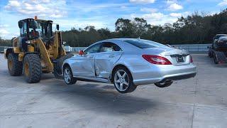 I Bought A Wrecked AMG Mercedes Benz CLS 550 From Copart!