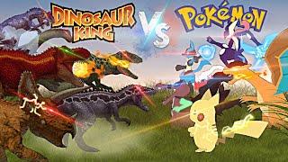 Pokemon vs dinosaur king animation