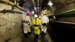 Down A Mine - The Journey Underground