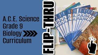 ACE BIOLOGY SCIENCE CURRICULUM FLIP THRU | CHRISTIAN SCIENCE CURRICULUM FLIP THRU GRADE 9