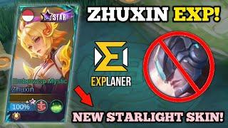 ZHUXIN NEW STARLIGHT SKIN IN EXP LANE!‼️ | ZHUXIN VS. ALPHA -MLBB