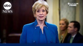 Who is Department of Education secretary nominee Linda McMahon?