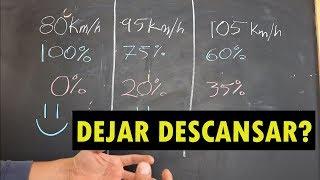 ¿Cuánto dejar descansar una moto en un viaje largo?