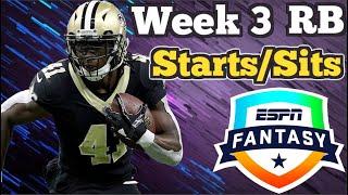 Week 3 RB Starts/Sits | 2024 Fantasy Football