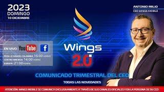 WINGS 2.0 - NOTICIAS Y DESARROLLOS DEL NUEVO FORMATO DE WINGS MOBILE