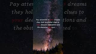 Unlock Your Dreams: Pay Attention to Your Subconscious