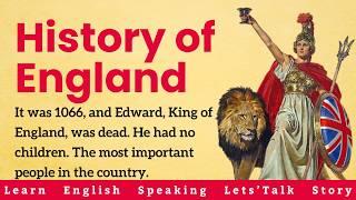 History of England ️ Graded Reader | Learn English Through Story Level 3  English Practice Story