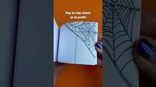 Spider #flipbook #tutorial now available! #shorts