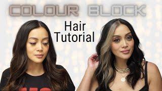 2022 HAIR TREND | Simple Colour Blocking Tutorial