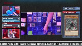 Yu-Gi-Oh! TCG Yu-Gi-Oh! TCG Bulgarian Nationals 2023 - feature match 2