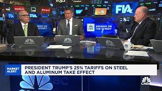 Cleveland-Cliffs CEO on President Trump's 25% tariffs on steel and aluminum imports