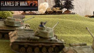 Flames of War Bagration Battle Report: Soviet Forward Detachment vs SS Panzer Kampfgruppe