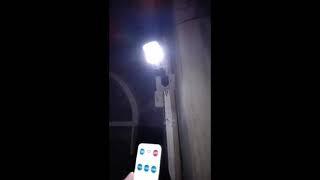 Wall mounted & Night Testing LED SOLAR MOTION SENSOR LIGHT (CCTV)