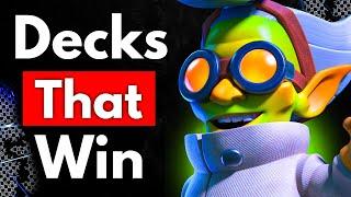 TOP 5 BEST GOBLINSTEIN DECKS IN CLASH ROYALE!!!!