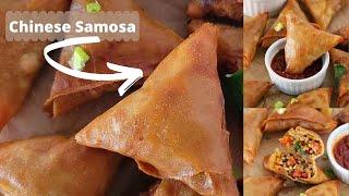 Chinese samosa - Perfect appetizer for Diwali or any party