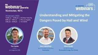 pv magazine Webinar | Understanding and Mitigating the Dangers Posed by Hail and Wind