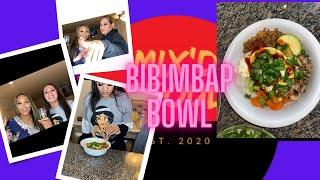 QUICK & EASY Korean bibimbap bowl (cooking for friends recipe video)