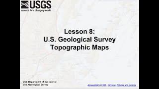 Lesson 8 - U.S. Geological Survey Topographic Maps