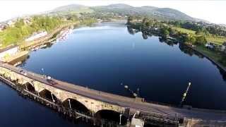 Flying around Killaloe / Ballina Bridge